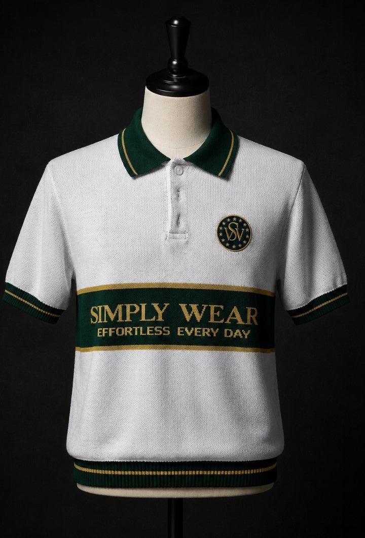 Knitwear golfer
